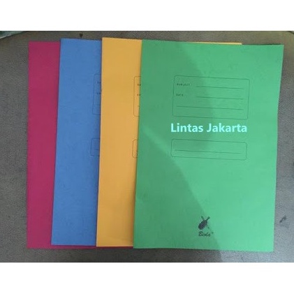 

KODE F82I Map Kertas Map Karton Tanpa Acco Penjepit Map 52 Merk Biola Isi 5 lembar
