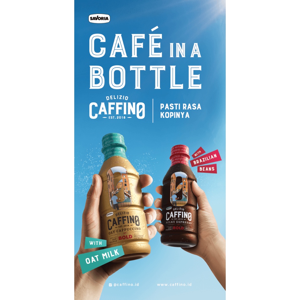 

BOMBASTIS Kopi Caffino Botol 2ml All Varian Milky Espresso Oat Cappuccino