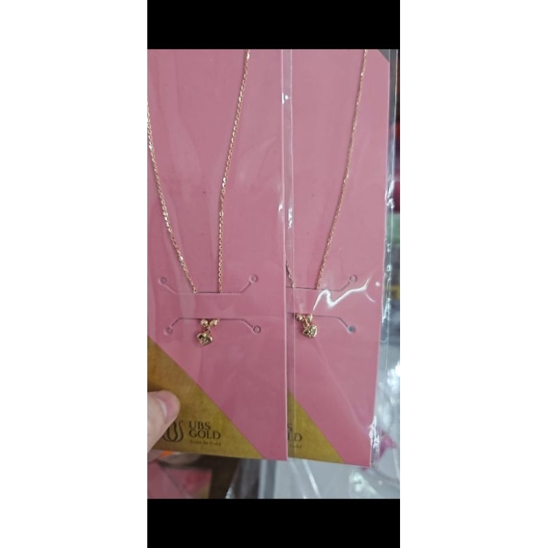 Kalung rantai gold tipis ringan 1gram 1 gram 1 gr emas asli 375
