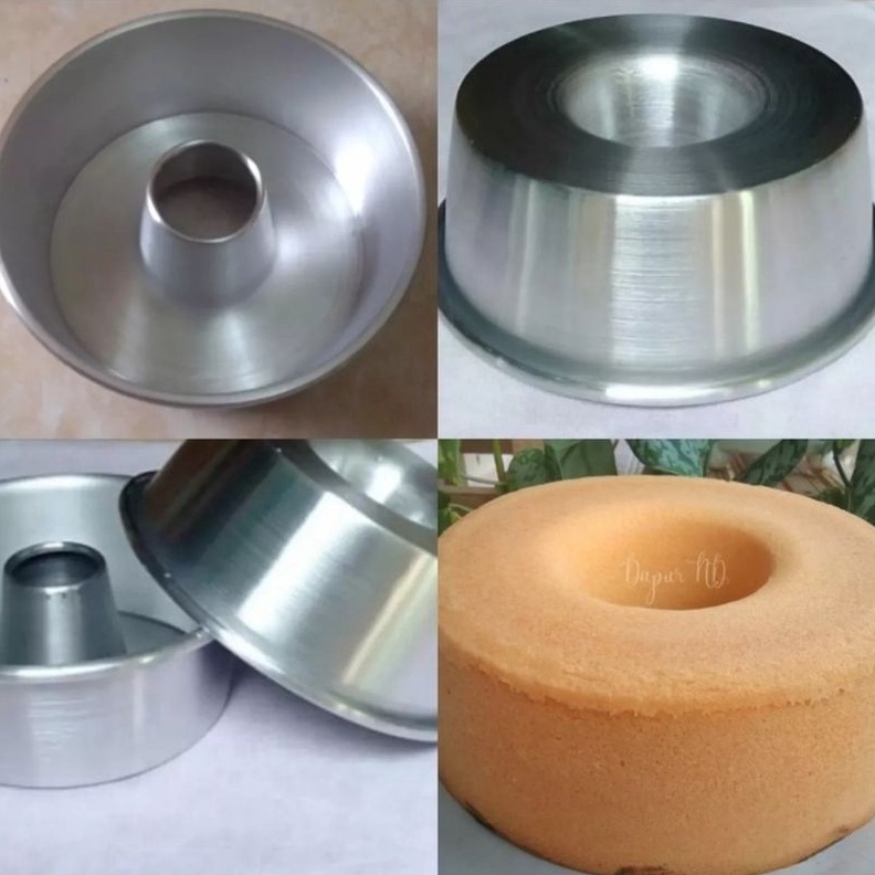 CUCIGUDANG Loyang Bolu Baking Pan  Loyang Tulban Press  Loyang Tulban Anti Lengket 14 16 18 2 22 24 