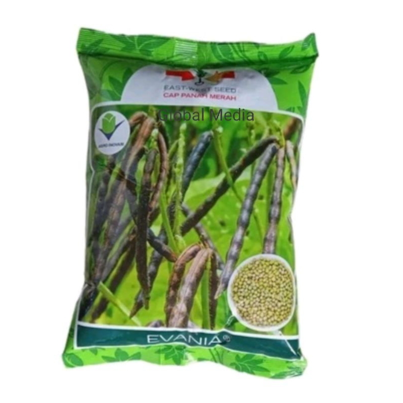 Benih Kacang Hijau 1kg Cap panah merah EVANIA / Benih Kacang Hijau 1kg  Berkualitas Cap Panah merah