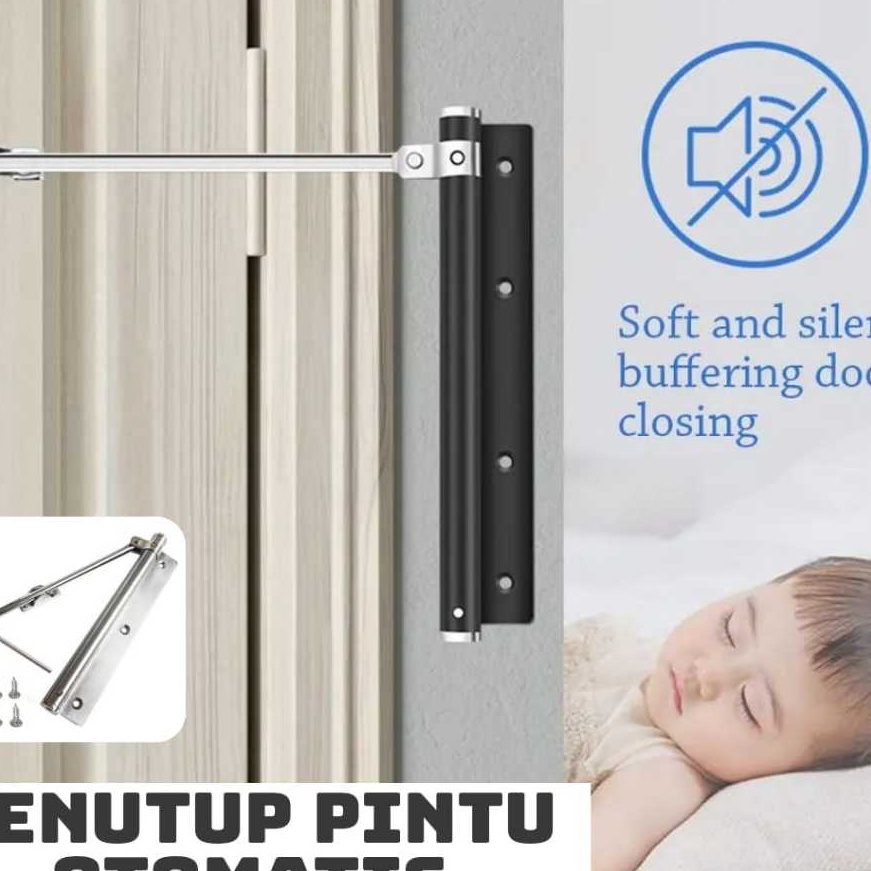 Terbaik AZ BESI PENUTUP PINTU OTOMATIS ENGSEL KOBOI AUTOMATICDOORCLOSER