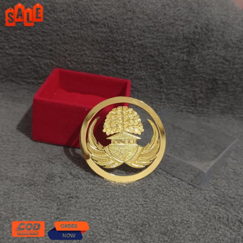 Bros Custom Korpri Grafir Bulat M-2