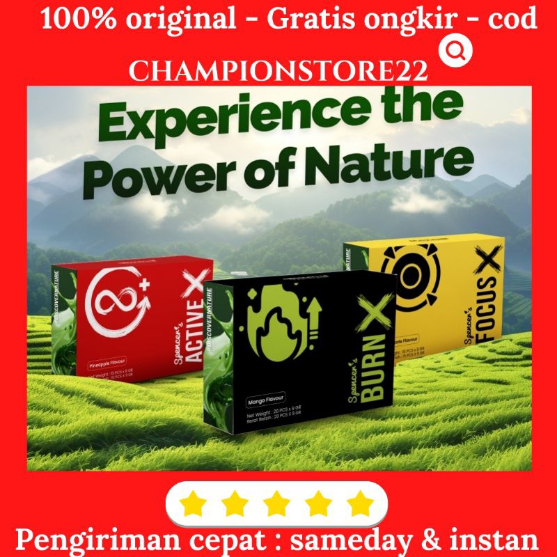 

Spencer's Life X Focus Active Burn Spencers Mealblend Minuman Diet Penurun Berat Badan