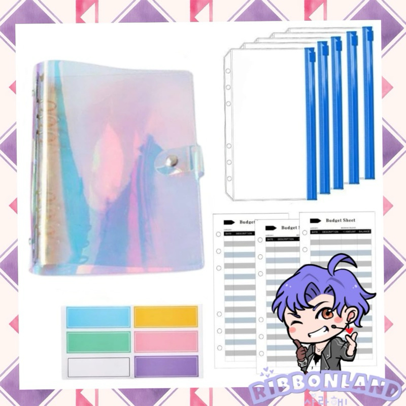 

A6 Set Lengkap Nabung Binder Hologram Laser Lengkap Murah