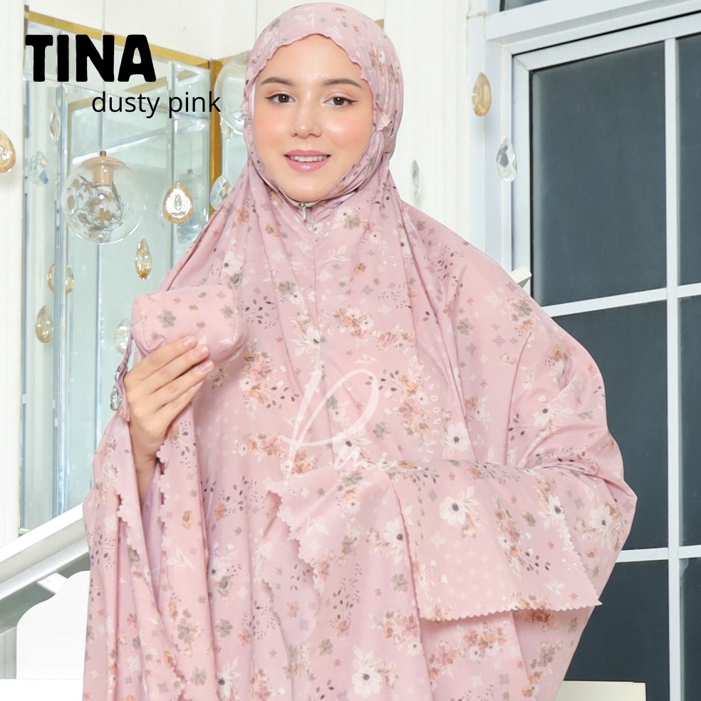 KODE L55D PUSAT MUKENA INDONESIA  FREE SAJADAH  Mukena Traveling Mini Parasut Korea Lasercut Tina
