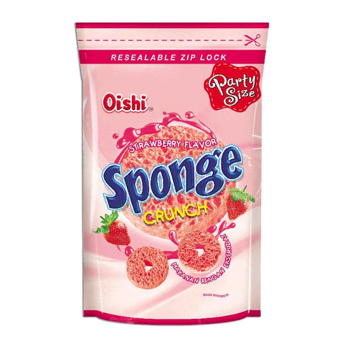 

PROMO SPESIAL Oishi Sponge Crunch Strawberry 1gr