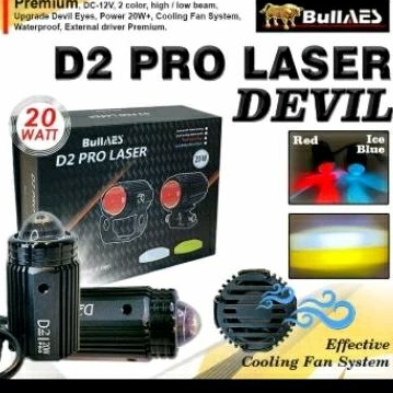 D2 laser lampu tembak D2 laser pro devil 20watt