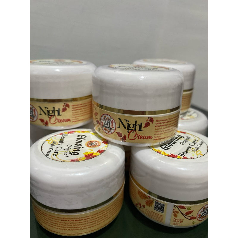 Night cream glowing sh
