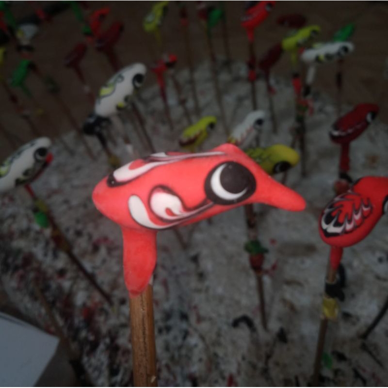 NEW Soft frog/kodok palsu/ umpan casting gabus model terbaru ukuran 2.5 cm