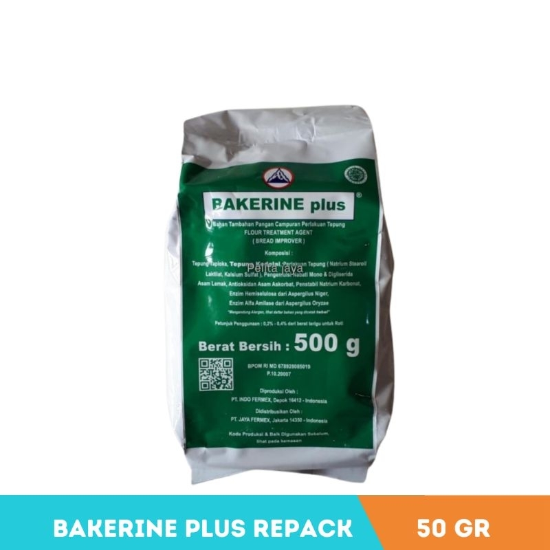 

Bakerine Plus Bread Improver repack 50 gram