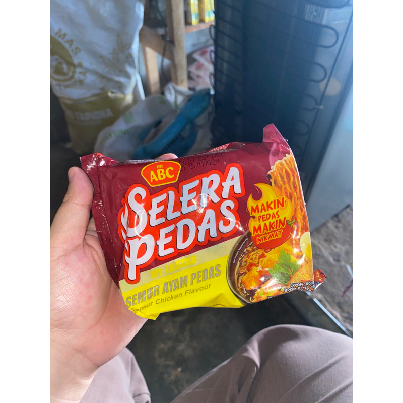 

mie selera pedas
