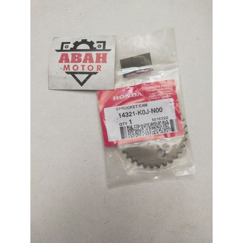 Sprocket Cam Gear Penggerak Klep Honda Genio Beat Led 14321K0JN00