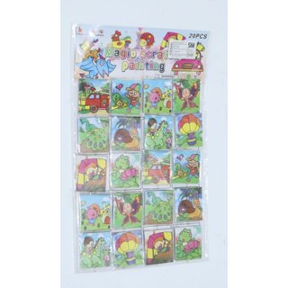 

[PT] GROSIR 20 PCS MAINAN KERTAS GORES GAMBAR KARTUN