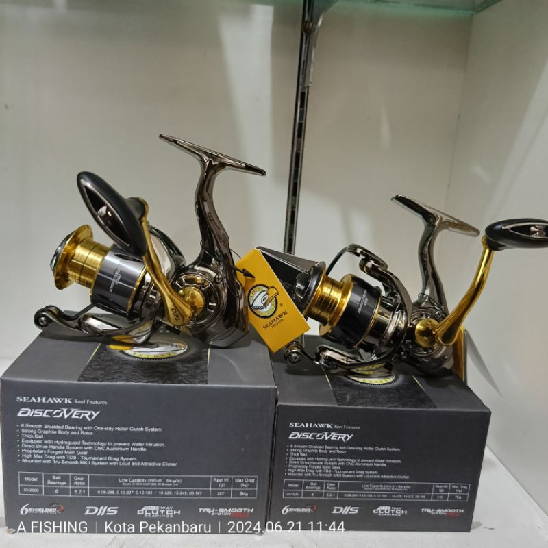 Reel Seahawk Discovery 1000,2000