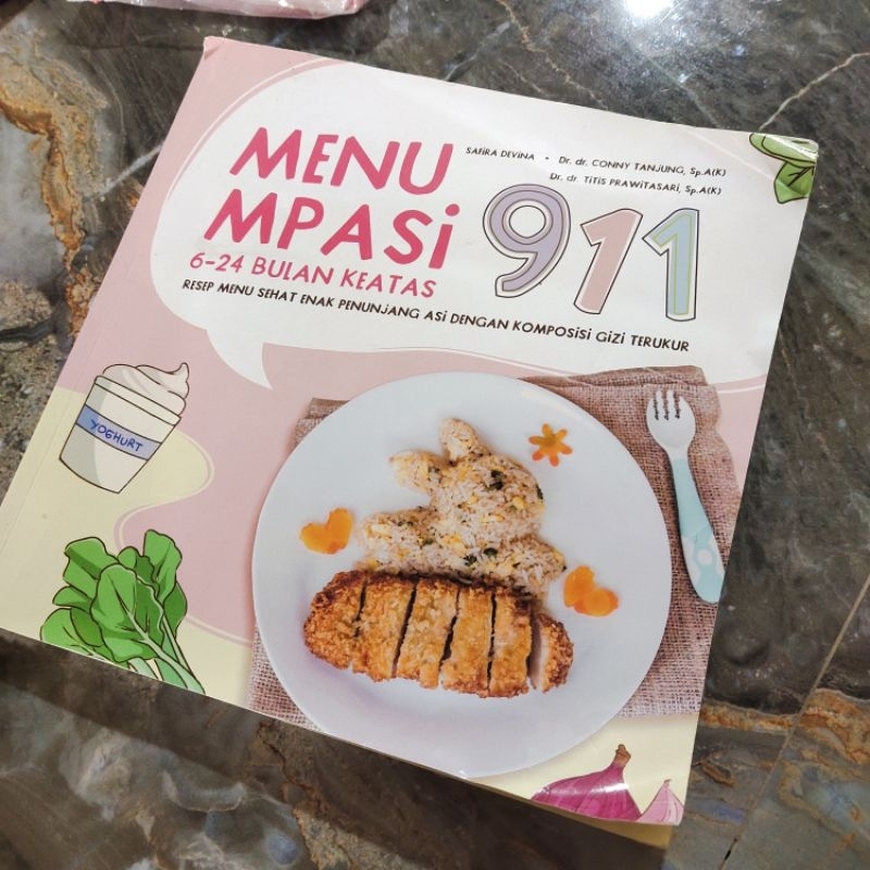 Buku menu mpasi 911
