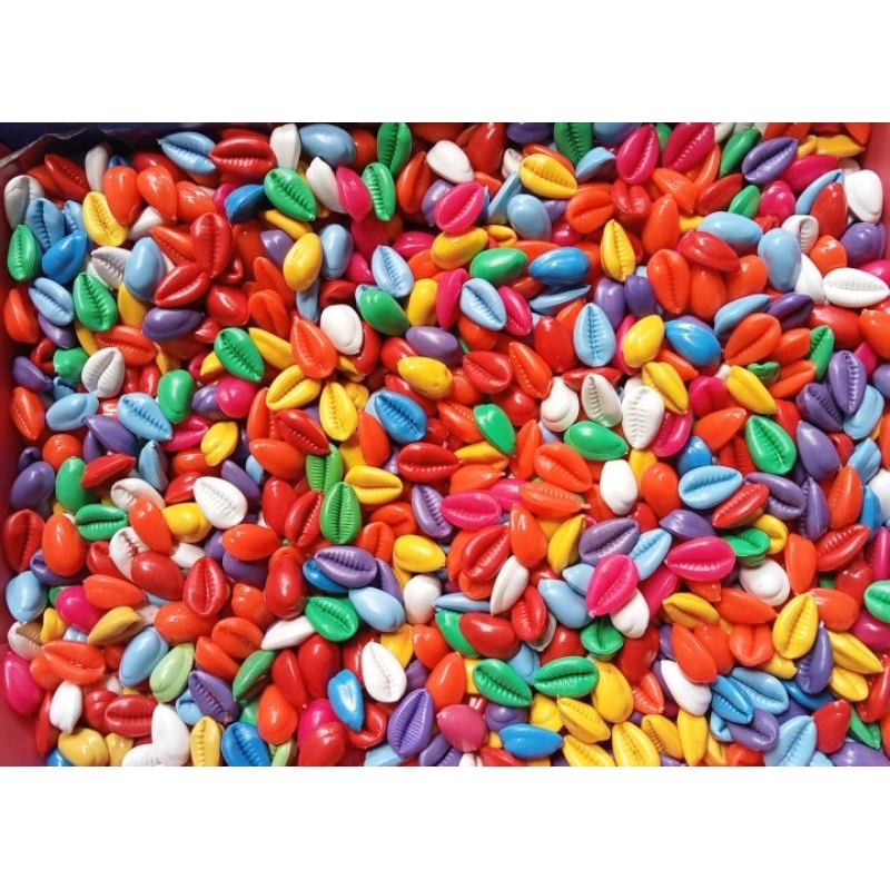 50pcs Biji Congklak Warna Warni