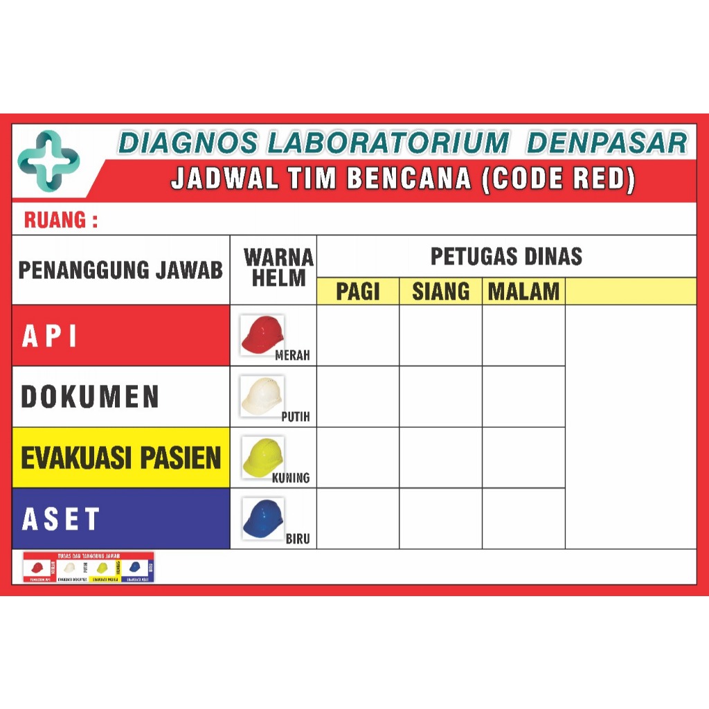 

Papan Jadwal Tim Bencana Red Code Dengan Nama