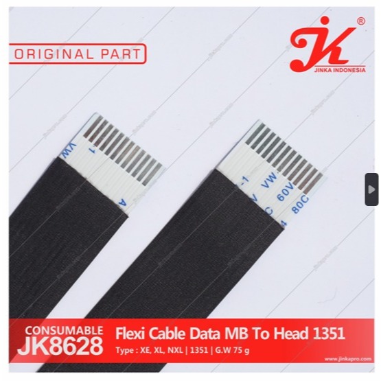 JK8628/Flexi Cable Data MB to Head 1351/ Jinka / Jinka Sparepart