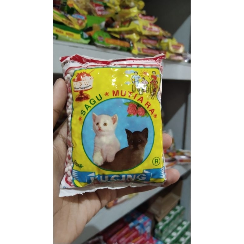 

2 PCS MURAH SAGU MUTIARA CAP KUCING 100 GR