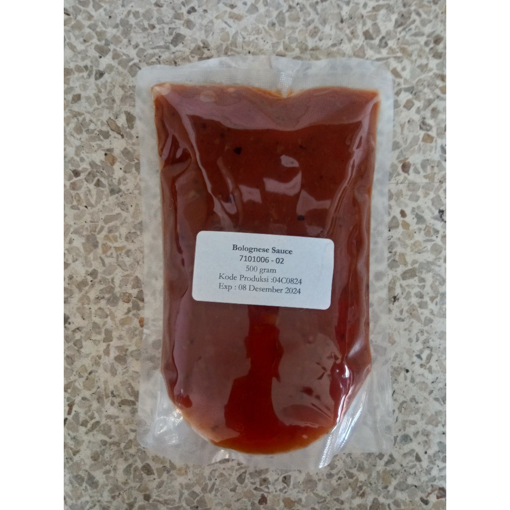 

Bolognese Sauce - Saus Spageti 500 gram/pack