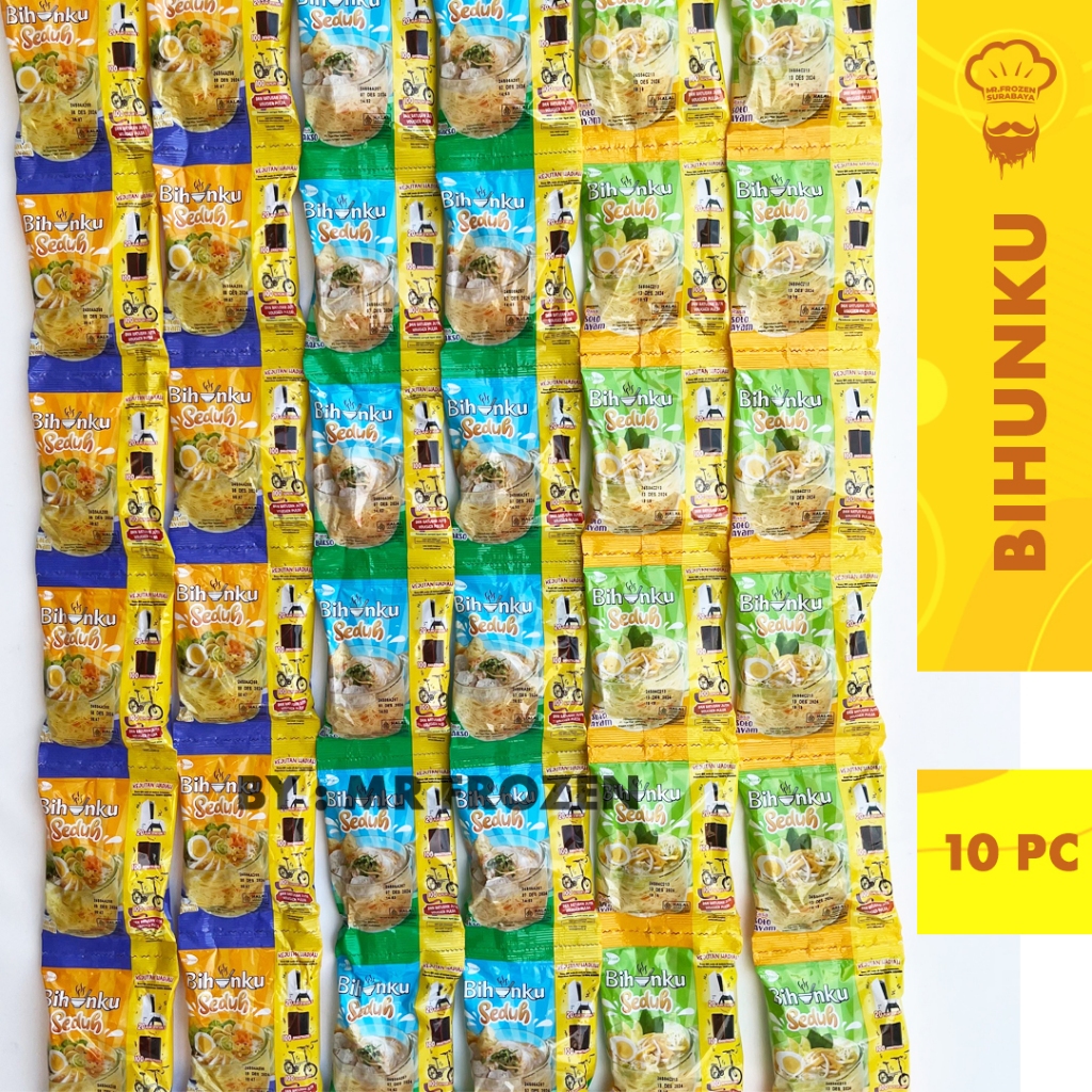 

Bihunku seduh renceng paket 10pc + free 1 pcs