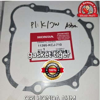 11395 kcj 710 gasket L cover, perpak magnet tiger ori honda ahm