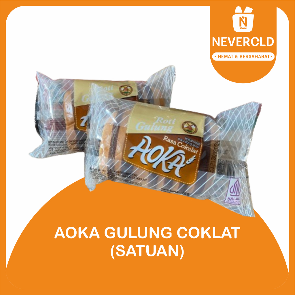 

AOKA ROTI GULUNG COKLAT l EXPIRED DATE JUNE 25