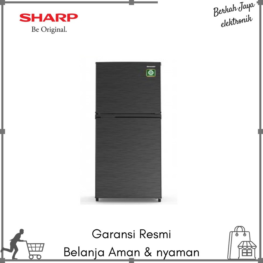 KULKAS SHARP SJ-236 MN-HS / SJ236MNHS / SJ 236 MNHS - (2 PINTU)