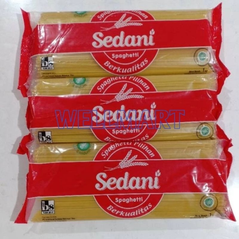 

Spaghetti Sedani 1 Kg Pasta Spageti Instan Halal