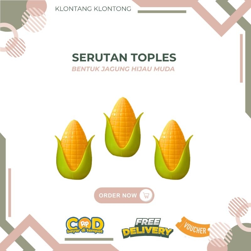 

Rautan / Serutan / Asahan Pensil Fancy Bentuk Jagung