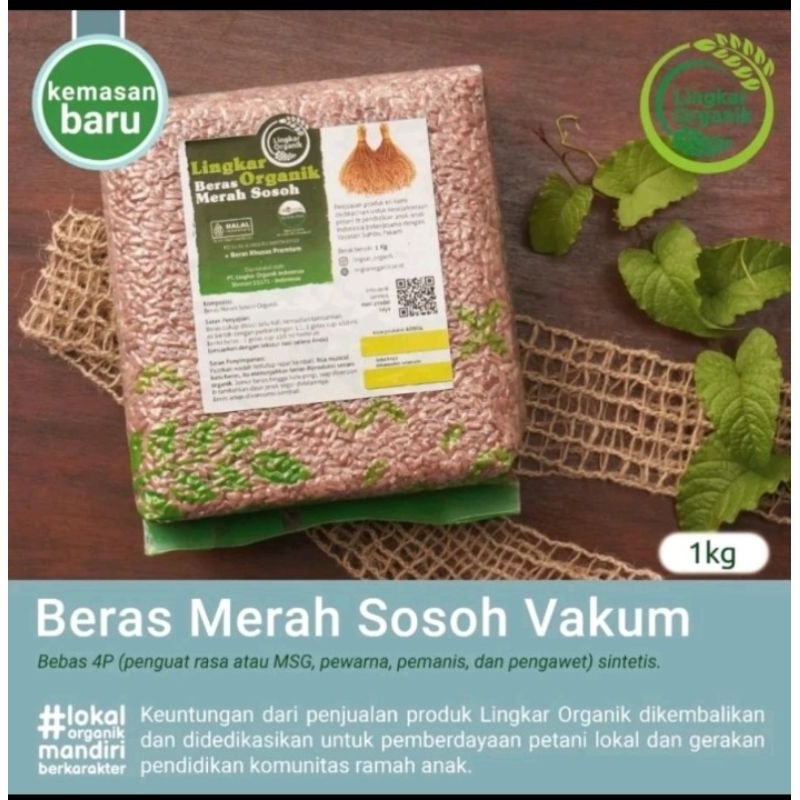 

lingkar organik beras merah sosoh