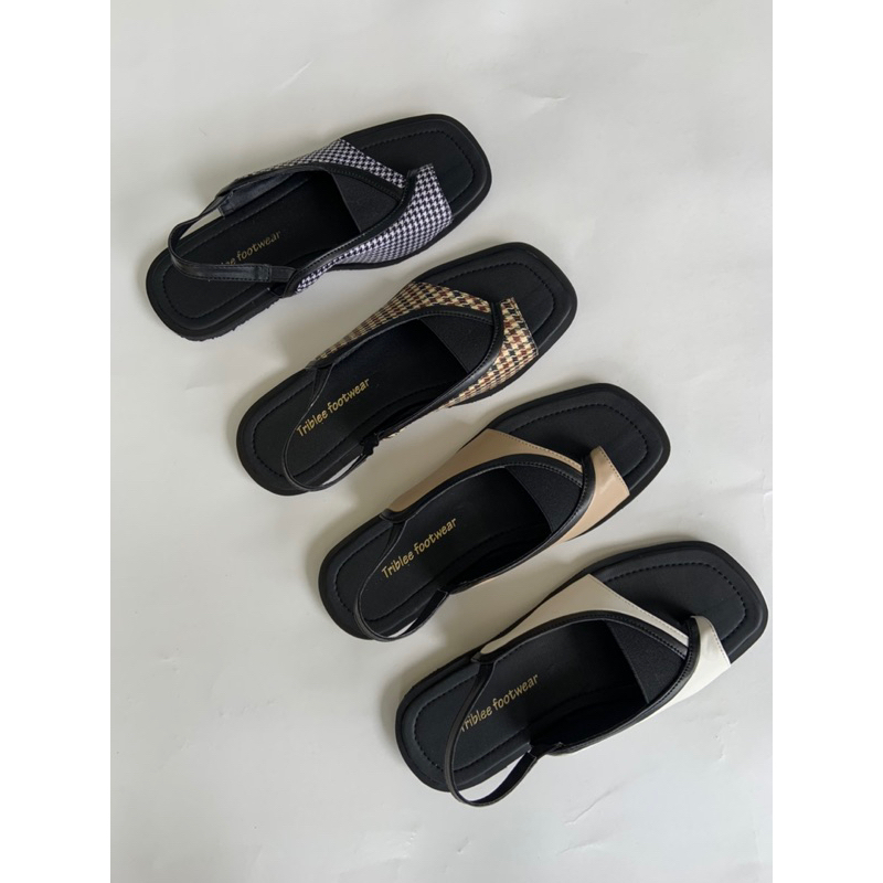 Triblee Footwear - Sandal Flat Jempol Handmade Terbaru Kasual Thailand