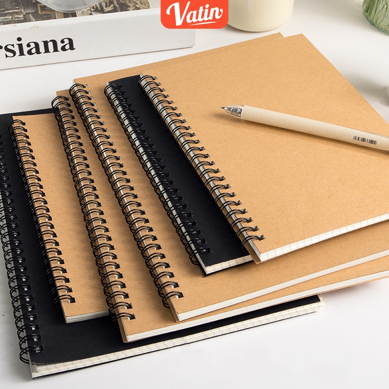 

Spiral Notebook A5 / Buku Spiral A5/B5 60 lembar-Vatin_Shop