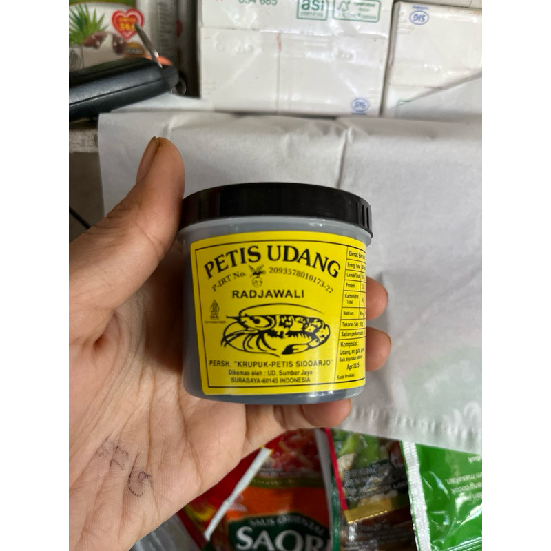 

petis udang cap rajawali/ sambal udang/makanan