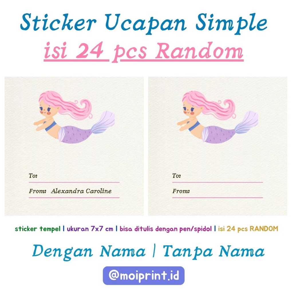 

ISI 24 PCS [MOTIF RANDOM] - Sticker Ucapan Lucu / Sticker Kertas Lucu / Stiker Gift Ulang Tahun / Sticker Hadiah Ulang Tahun / Sticker Message