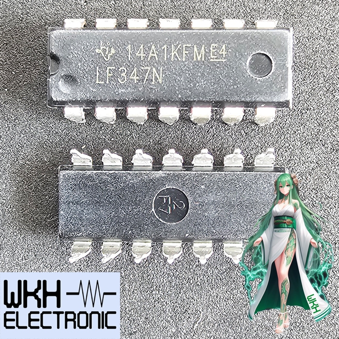 LF347N LF 347 N LF347 LF 347 Wide Bandwidth Quad JFET Input Operational Amplifiers