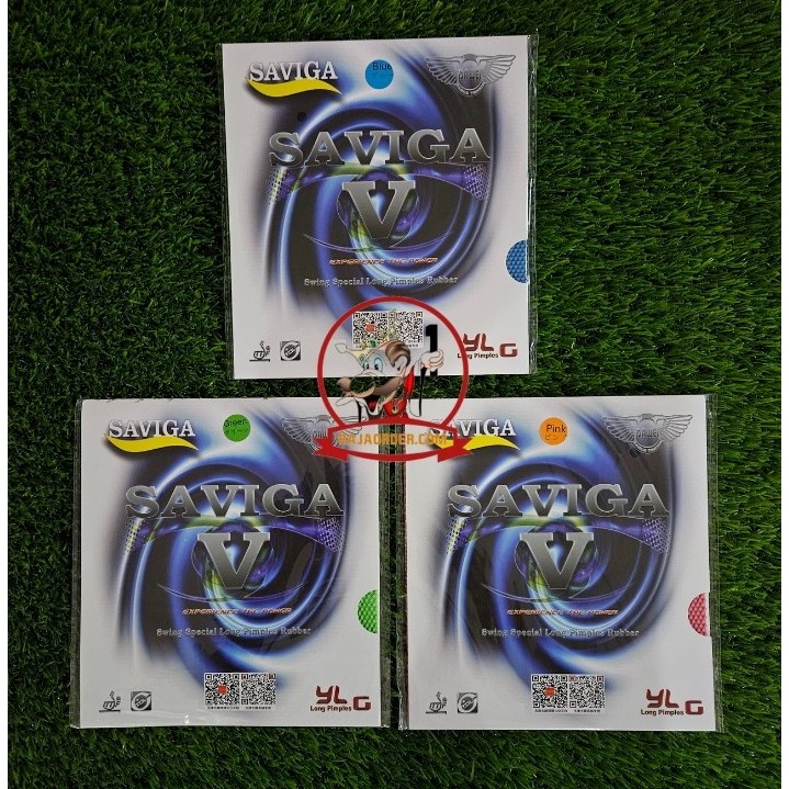 Karet Bat Tenis Meja Pingpong Dawei Saviga V Bintik Panjang OX