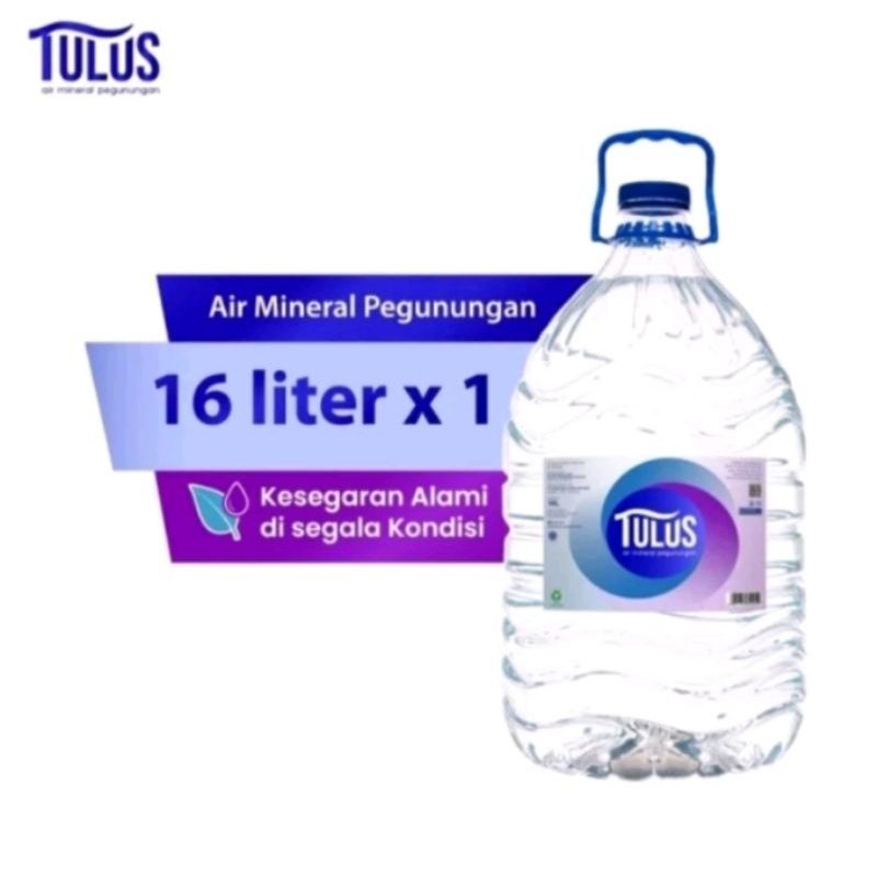 

Air Mineral Tulus PH8 Galon 1x pakai 16Liter