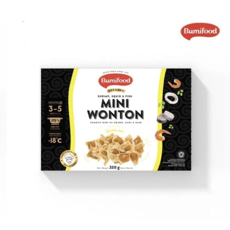 

Pangsit goreng Mini Wonton Bumifood