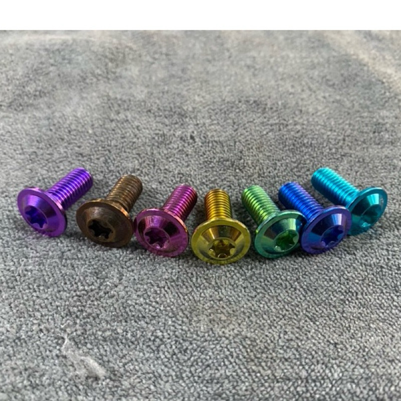 Baut bolt Titanium disk cakram baut piringan Bighead original Titanium GR5 (Harga 1biji)