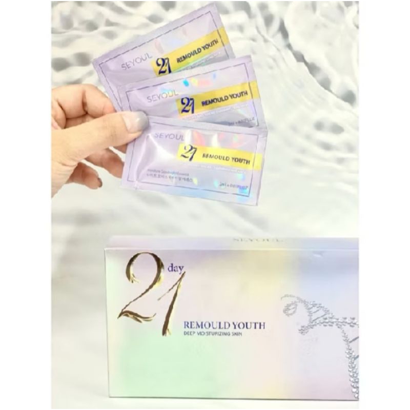 READY SEYOUL REMOULD YOUTH SERUM ESSENCE WAJAH PERAWATAN KULIT 21 HARI MODE IN KOREA
