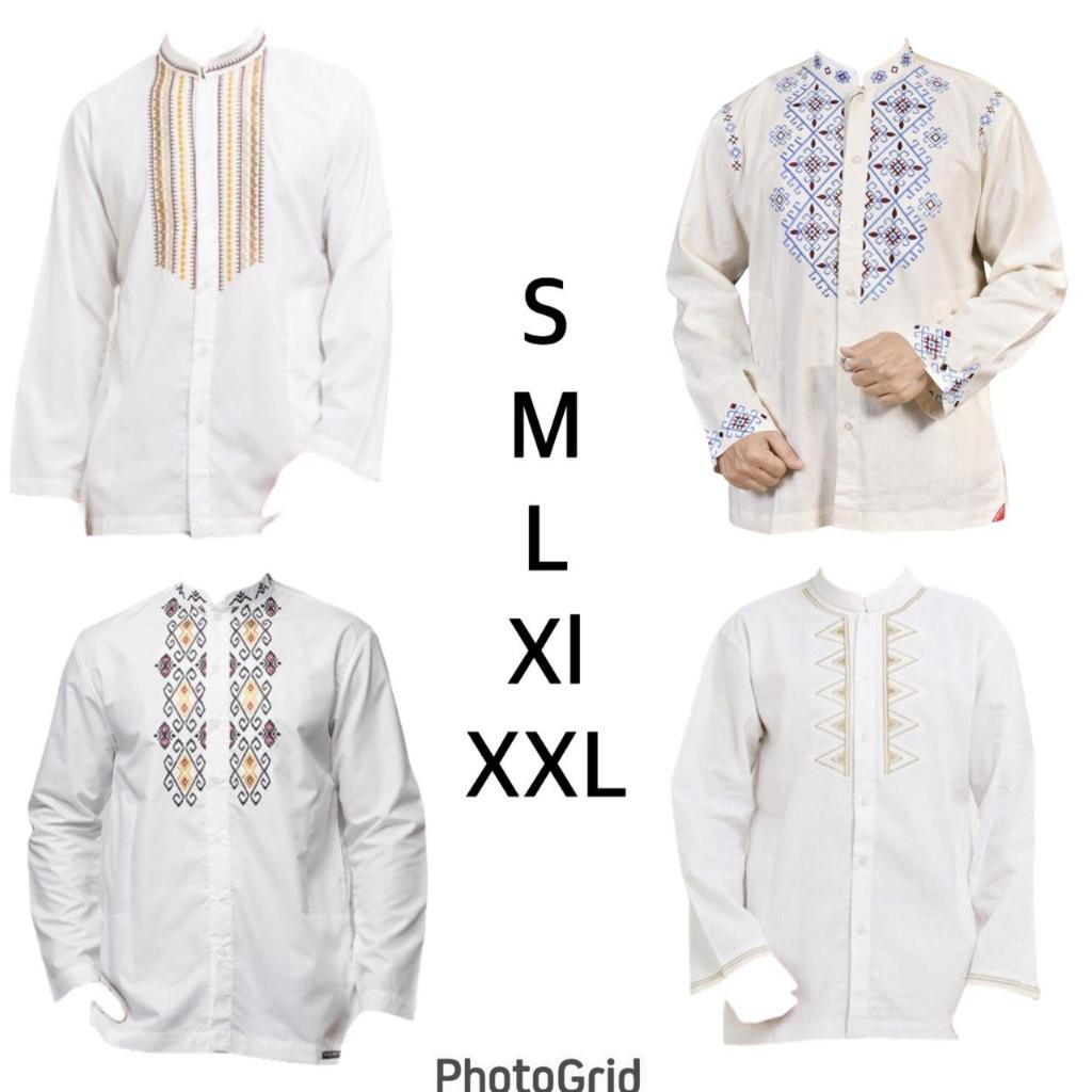 Preview baju koko pria lengan panjang By Itang Yunasz Limited - 3298 XXL