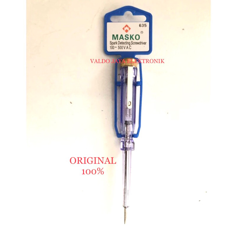 MASKO TESPEN Masko Obeng Cek Listrik