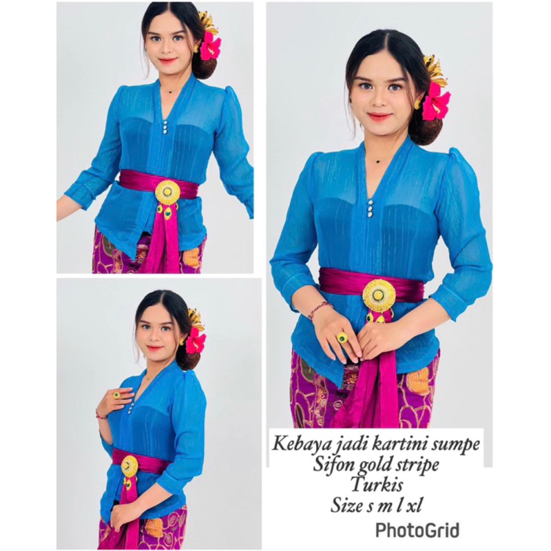KEBAYA SIFON/KEBAYA SIFON SALJU SALUR EMAS