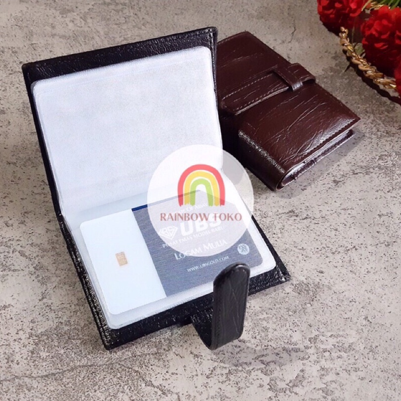 KODE J93W Dompet Emas Logam Mulia Antam  Album Emas Logam Mulia  Tempat Penyimpanan Perhiasan  Mini 