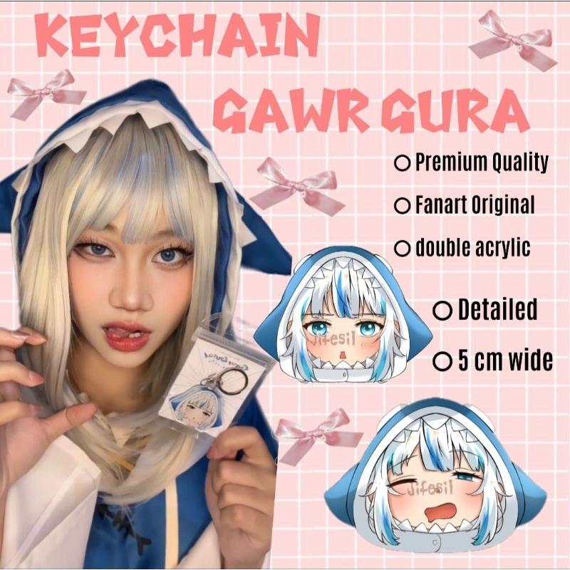Keychain Gawr Gura