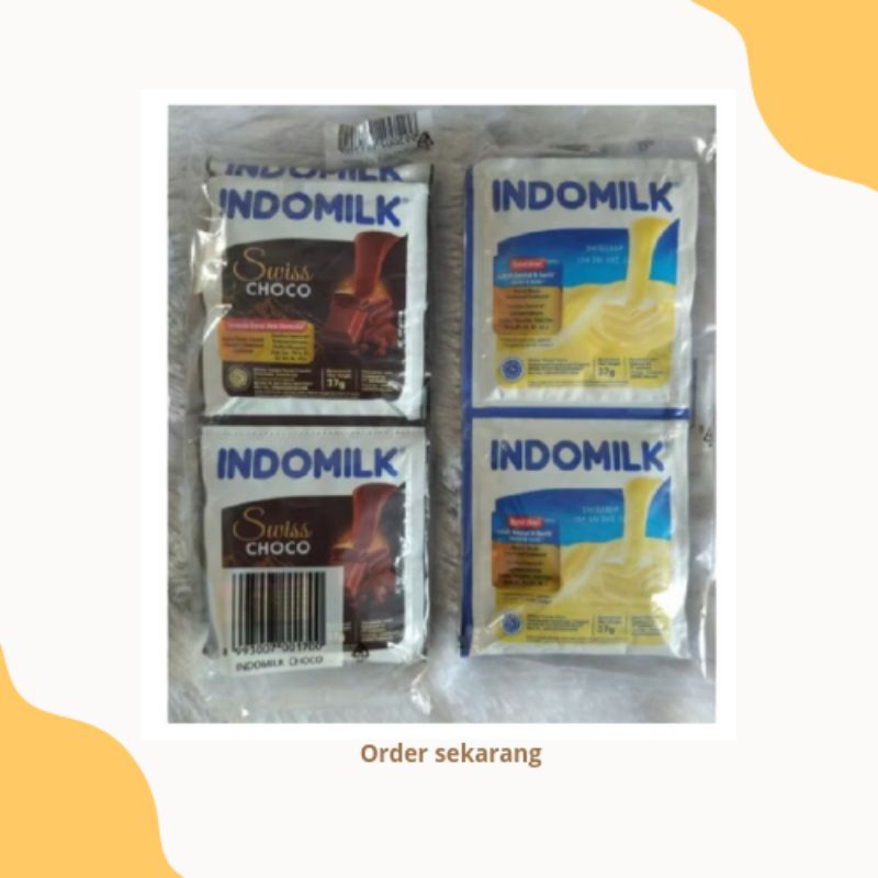 

Indomilk susu sachet 37g