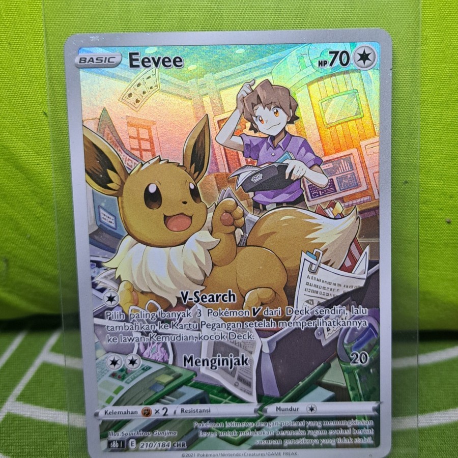 pokemon tgc indonesia (Eevee CHR s8b)