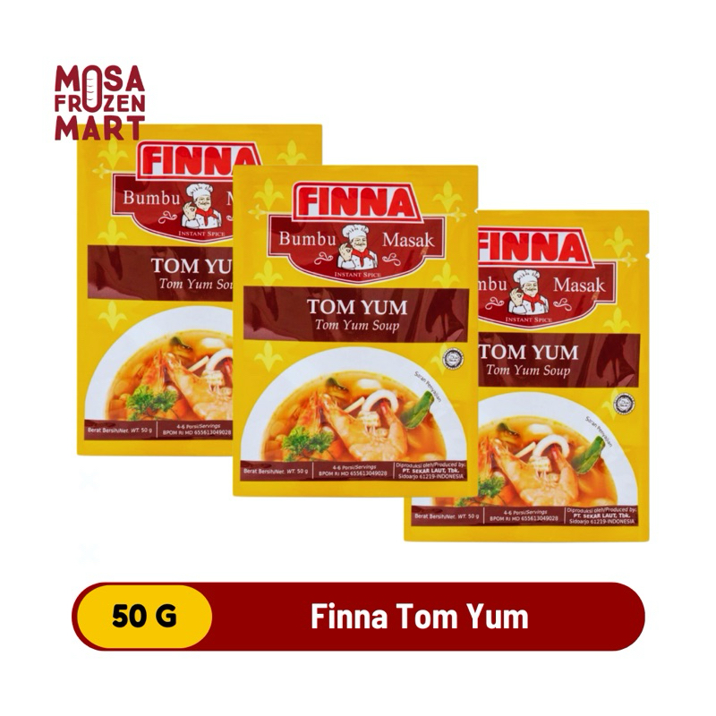 

Finna Tom Yum 50 G | Tomyam Paste